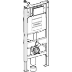 Bastidor Geberit Duofix para inodoro suspendido, 112 cm, con cisterna empotrada Sigma 12 cm, codo de desagüe de PVC